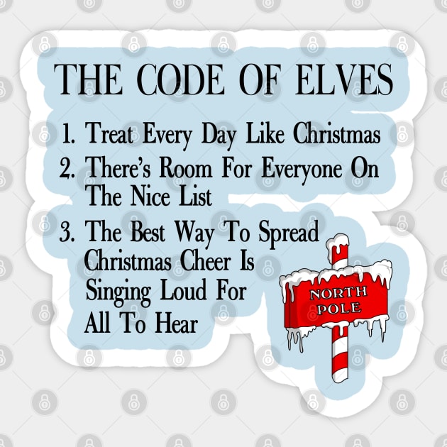 The Code of Elves Sticker by klance